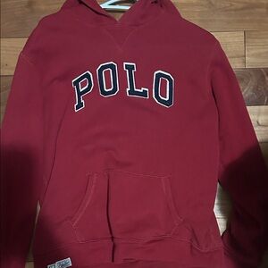 Polo by Ralph Lauren Red Hoodie Sweater